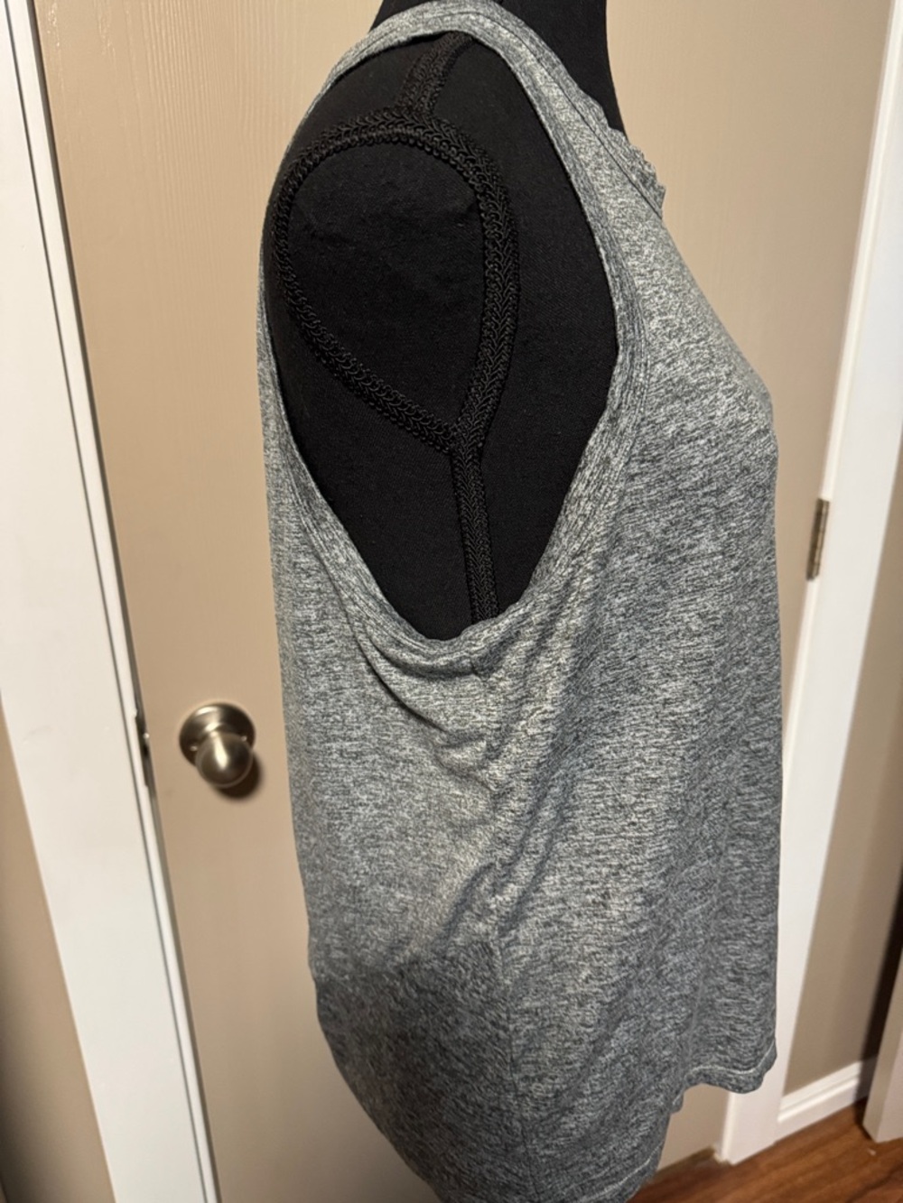 Fabletics Heather Gray Racerback Tank - Picture 6 of 6
